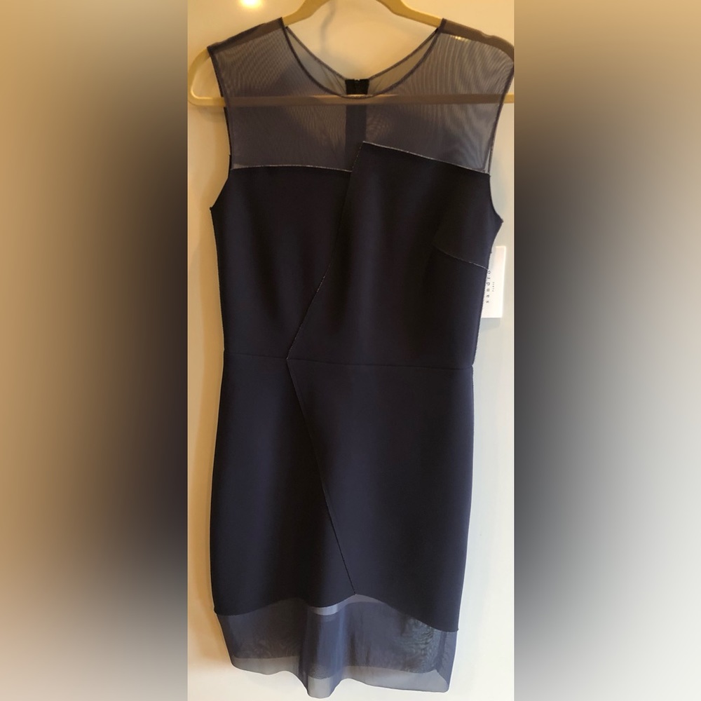 Sandro Paris  Mini Dress | Blue | Size 3 (L)